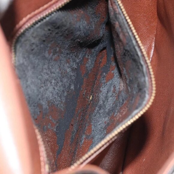 LOUIS VUITTON Monogram Monogram Saint Cloud GM Shoulder Bag M51242 Auth 122628 - Picture 11 of 16